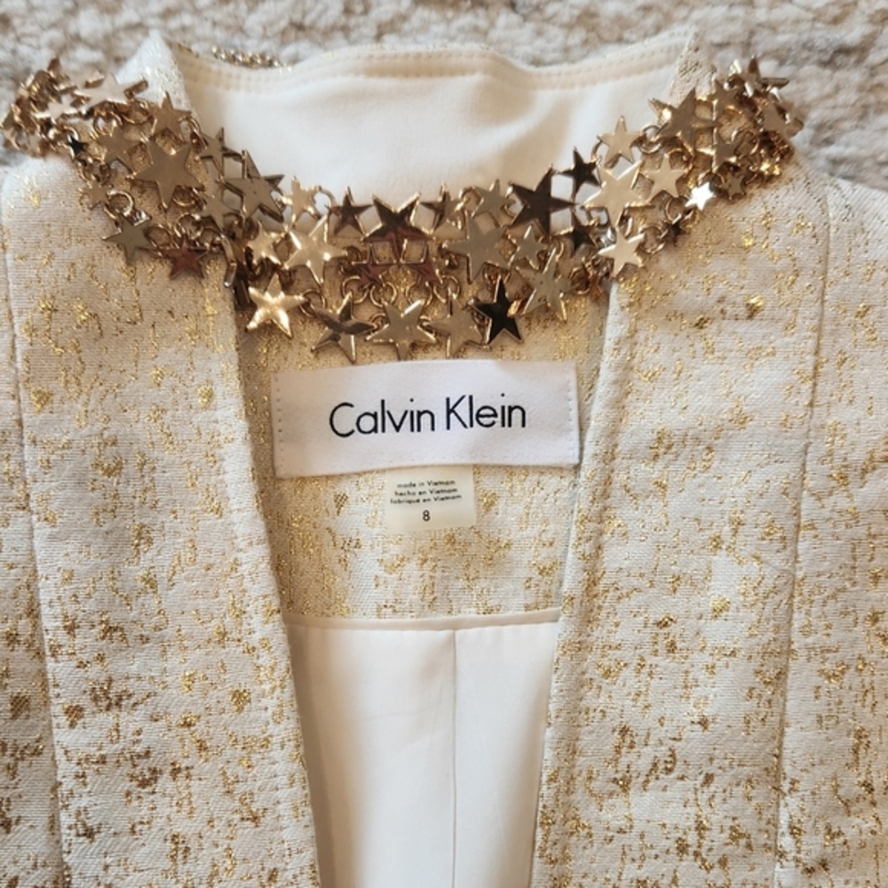 {HP!}Gold Foil Blazer